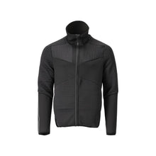 Pullover in pile con giacca in micropile con zip