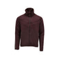 Pullover in pile con giacca in micropile con zip