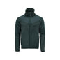 Pullover in pile con giacca in micropile con zip