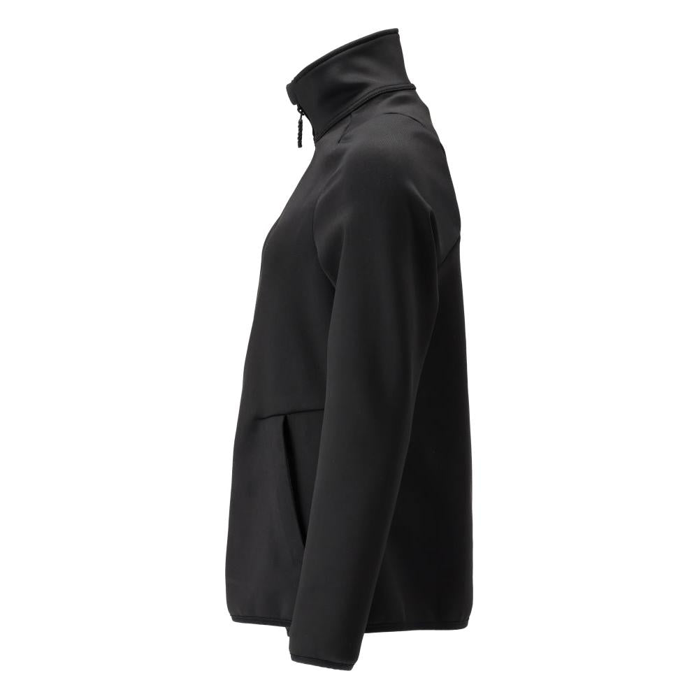 Pullover in pile con zip, giacca in micropile da donna