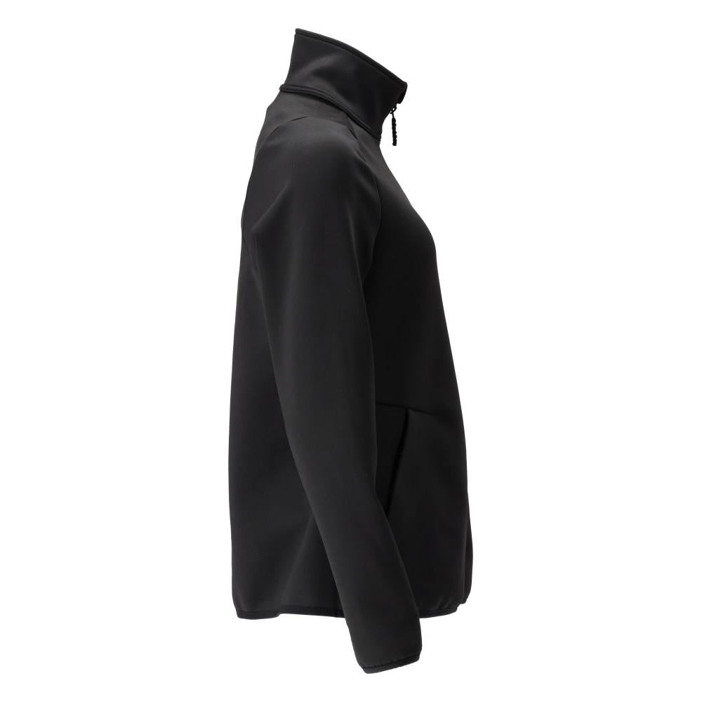 Pullover in pile con zip, giacca in micropile da donna
