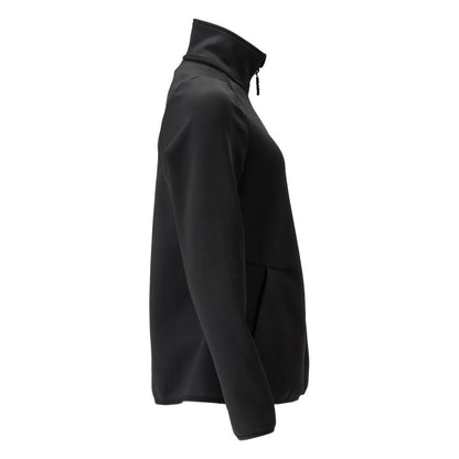 Pullover in pile con zip, giacca in micropile da donna