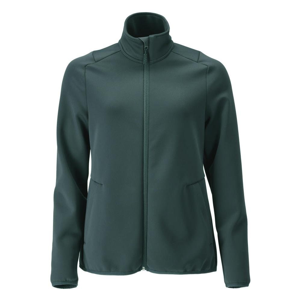 Pullover in pile con zip, giacca in micropile da donna
