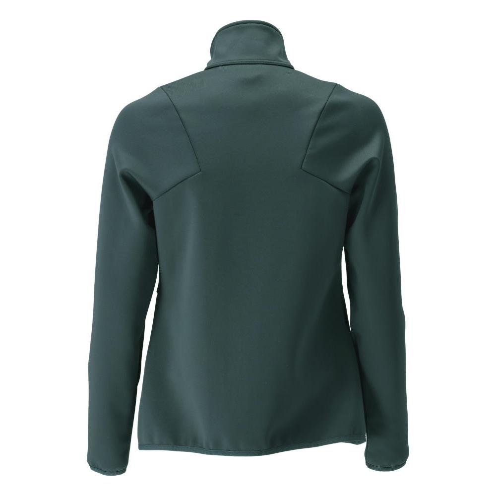 Pullover in pile con zip, giacca in micropile da donna