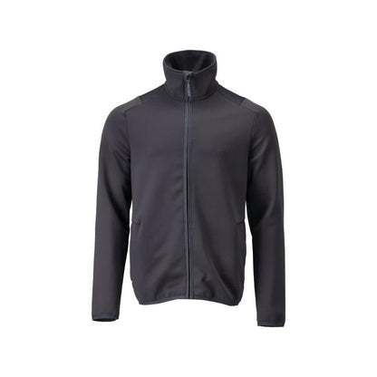 Pullover in pile con giacca in micropile con zip