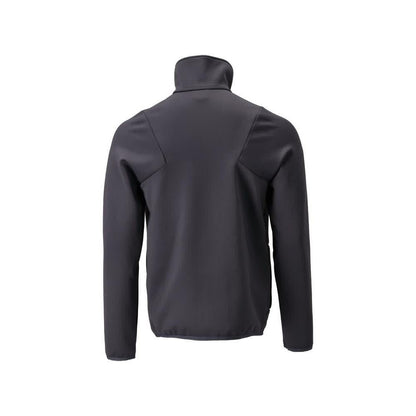 Pullover in pile con giacca in micropile con zip