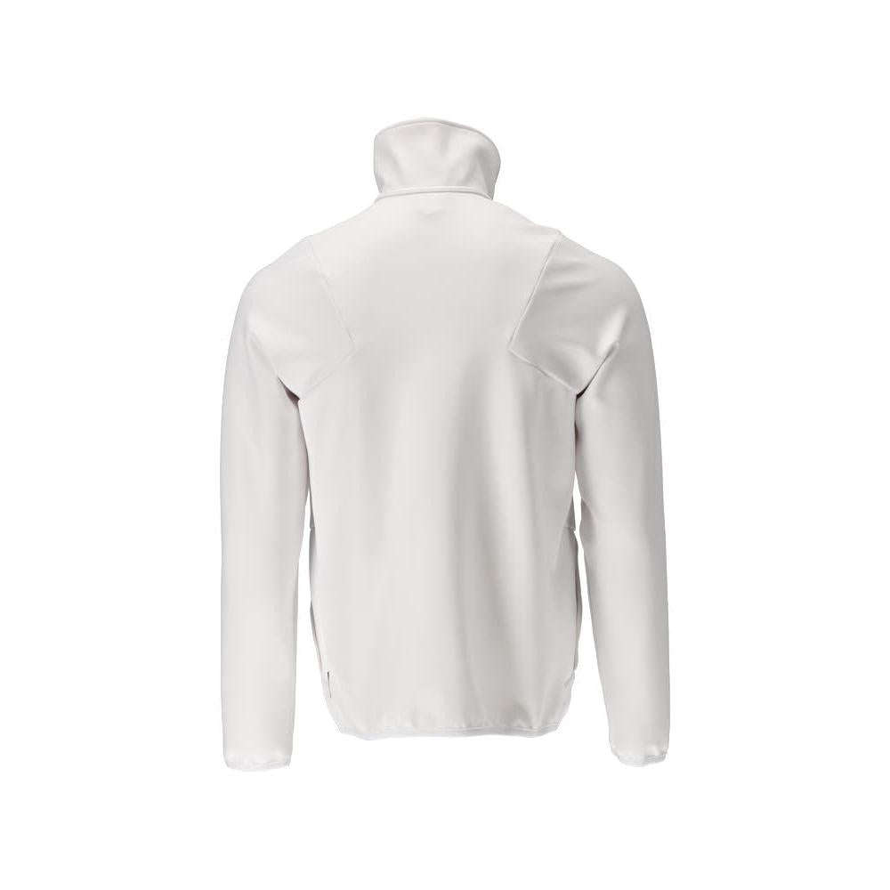 Pullover in pile con giacca in micropile con zip