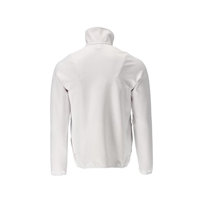 Pullover in pile con giacca in micropile con zip