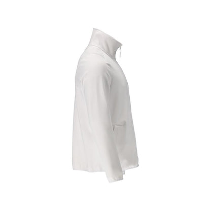 Pullover in pile con giacca in micropile con zip