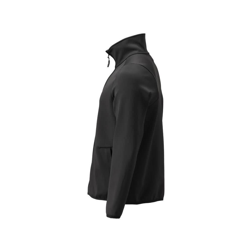Pullover in pile con giacca in micropile con zip