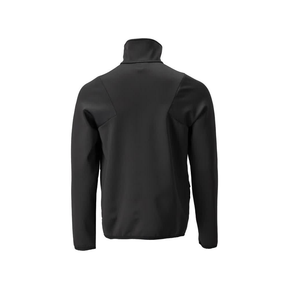 Pullover in pile con giacca in micropile con zip