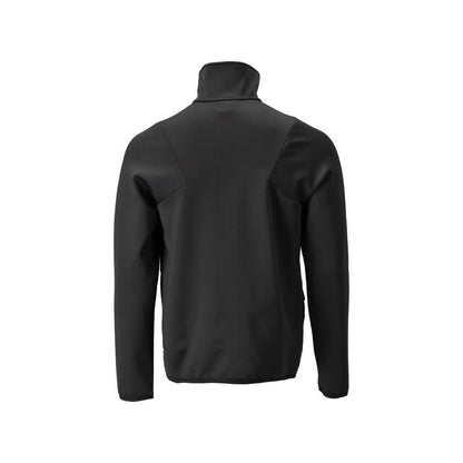 Pullover in pile con giacca in micropile con zip