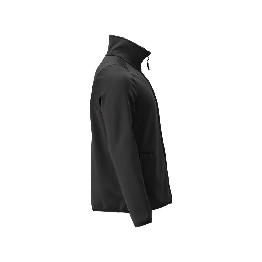Pullover in pile con giacca in micropile con zip