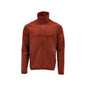 Pullover in pile con giacca in micropile con zip
