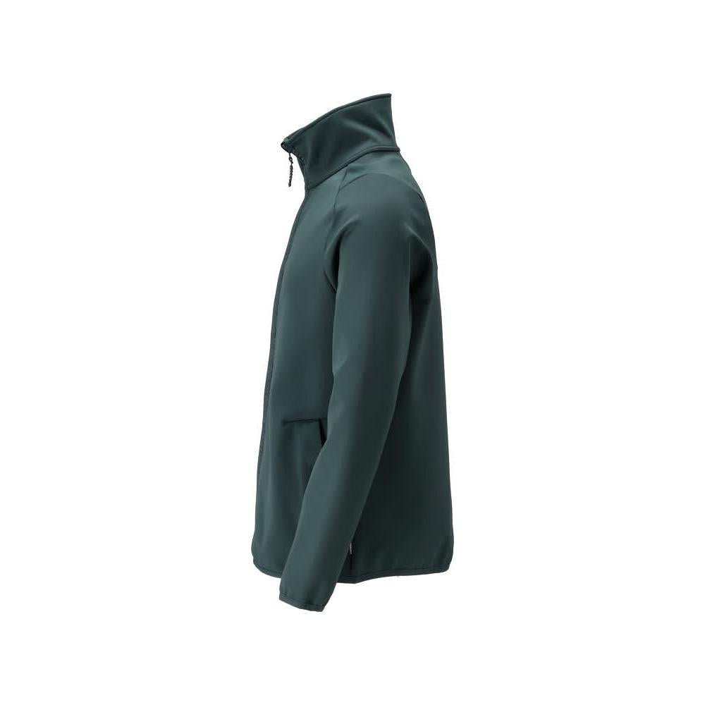 Pullover in pile con giacca in micropile con zip