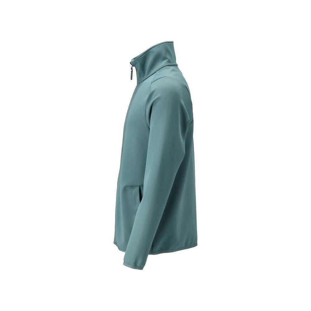 Pullover in pile con giacca in micropile con zip