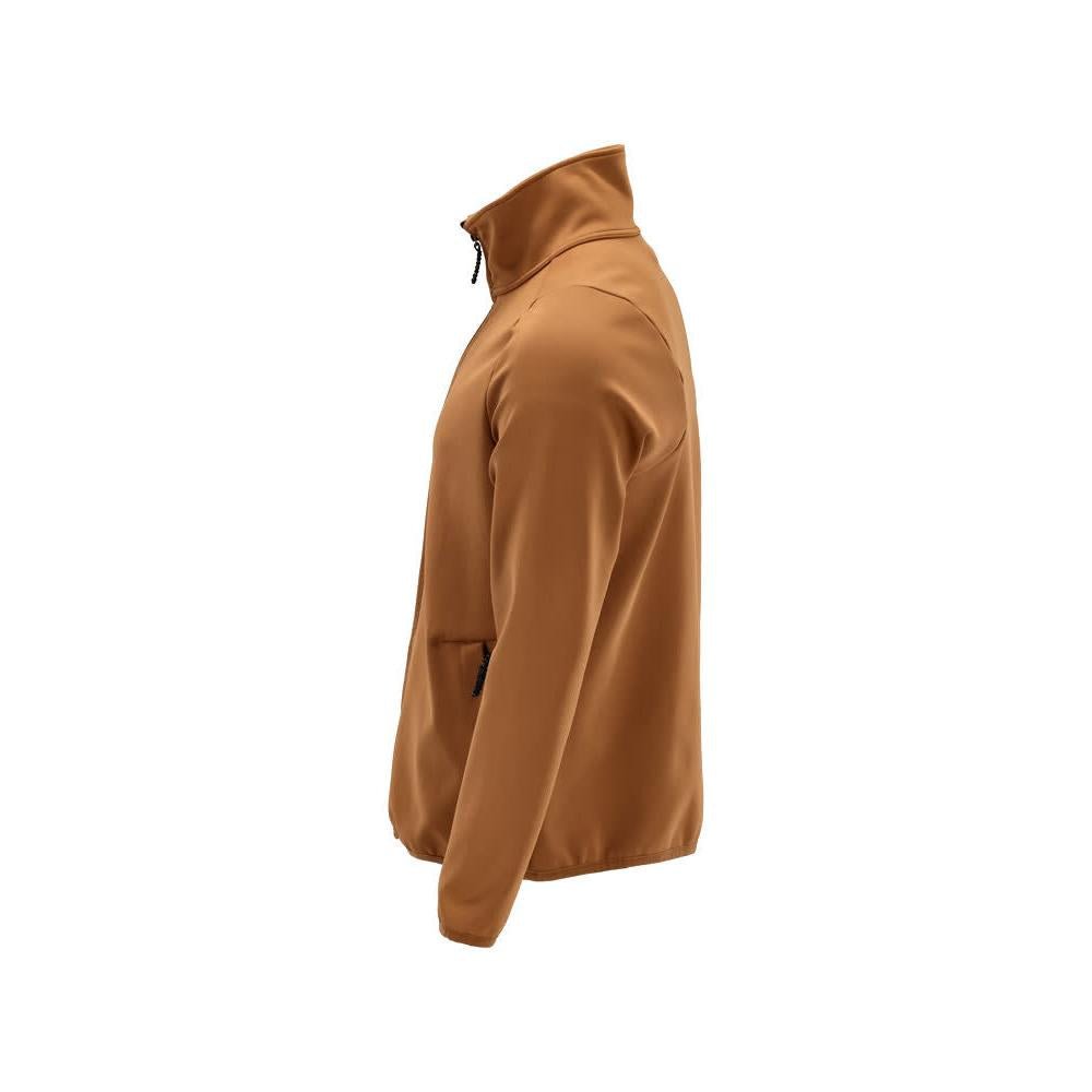 Pullover in pile con giacca in micropile con zip