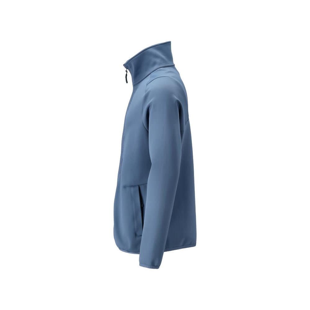 Pullover in pile con giacca in micropile con zip