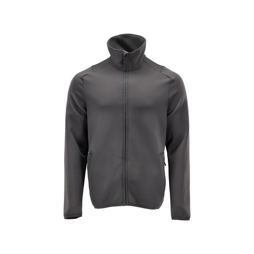 Pullover in pile con giacca in micropile con zip
