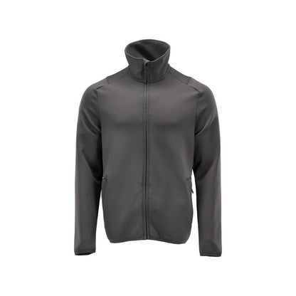 Pullover in pile con giacca in micropile con zip