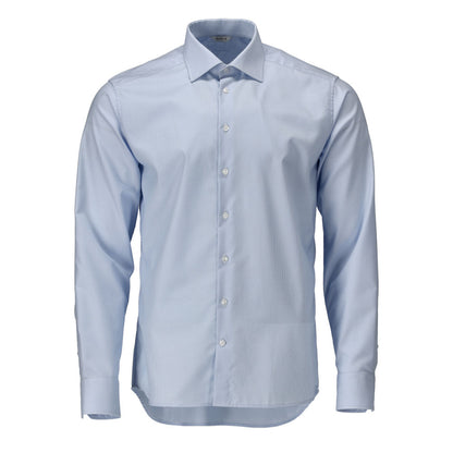 Camicia, vestibilità moderna, colore azzurro/bianco