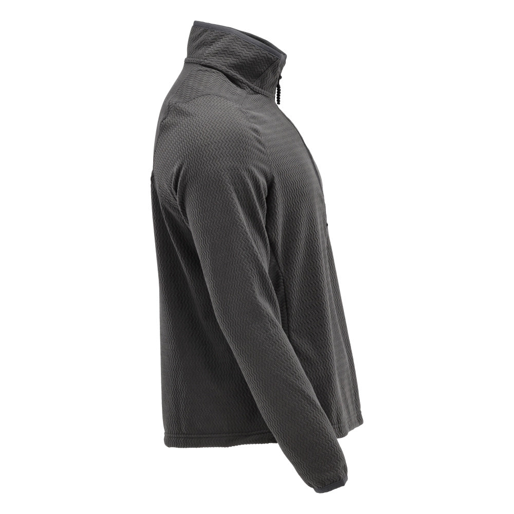 Maglia in micropile con giacca in micropile con cerniera corta