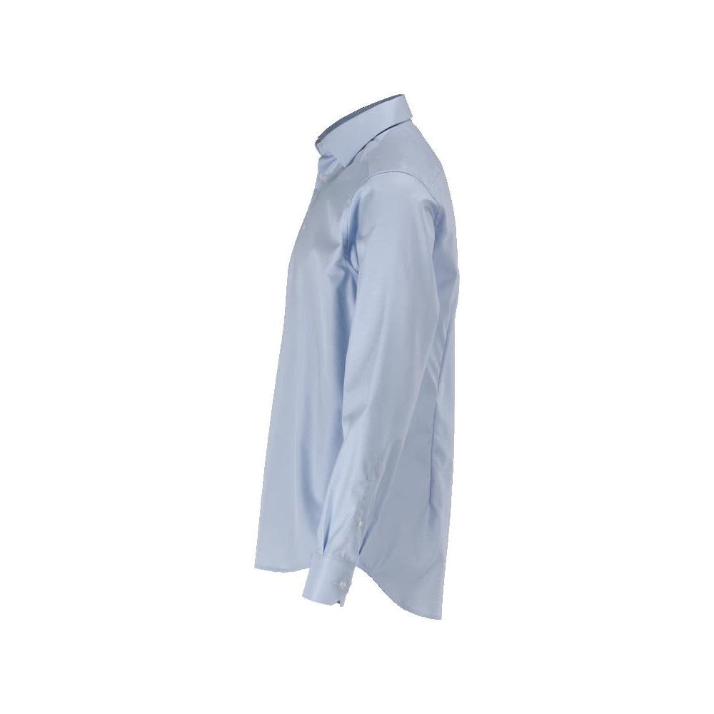 Camicia, vestibilità slim, colore azzurro/bianco