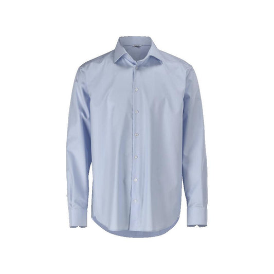 Camicia, vestibilità classica, colore azzurro/bianco