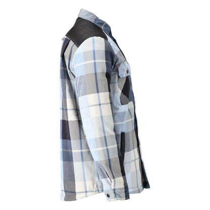 Camicia, a quadri, foderata in fibra di pelo, maglia termica