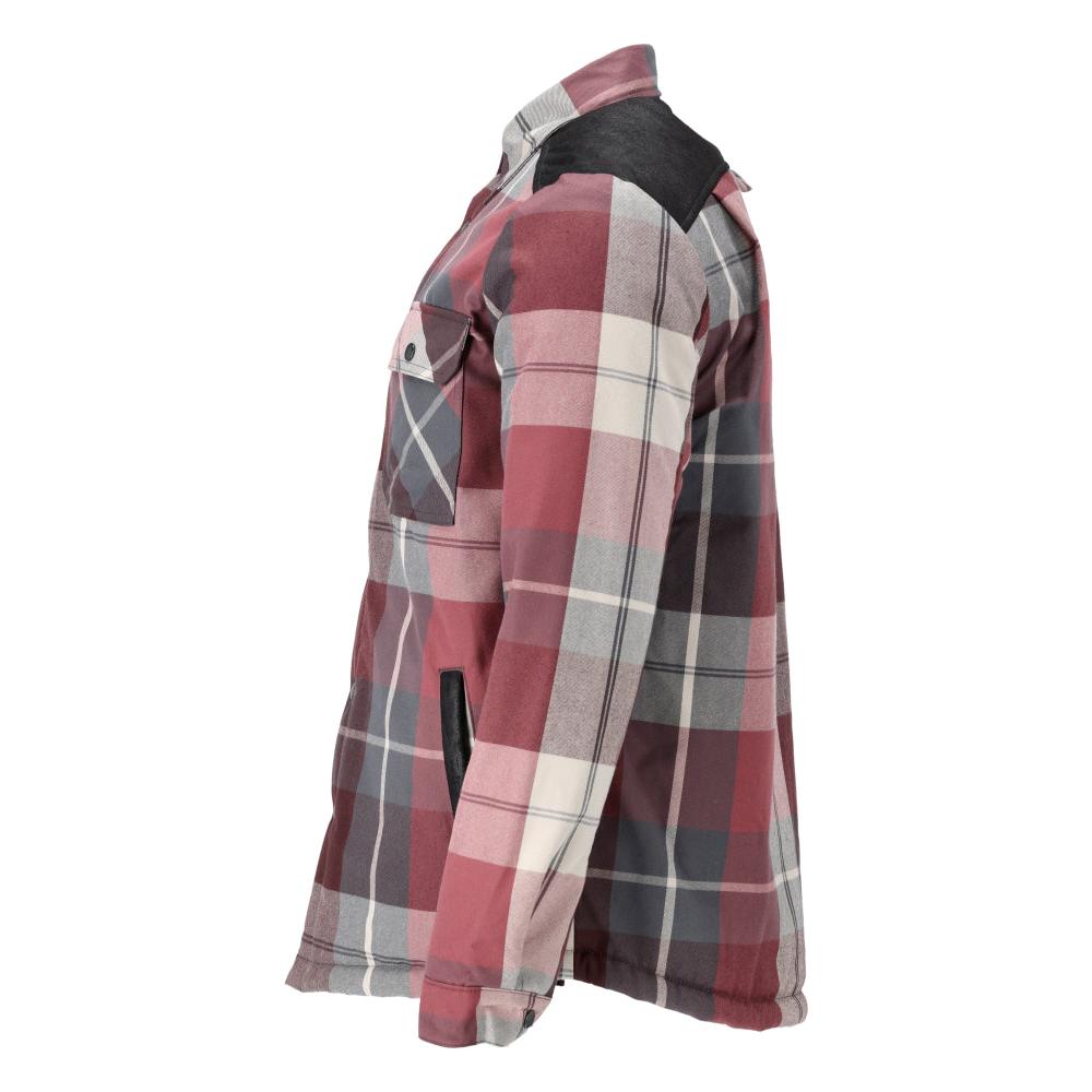 Camicia, a quadri, foderata in fibra di pelo, maglia termica