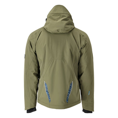 Giacca invernale con CLIMASCOT®, giacca invernale impermeabile, verde muschio/nero