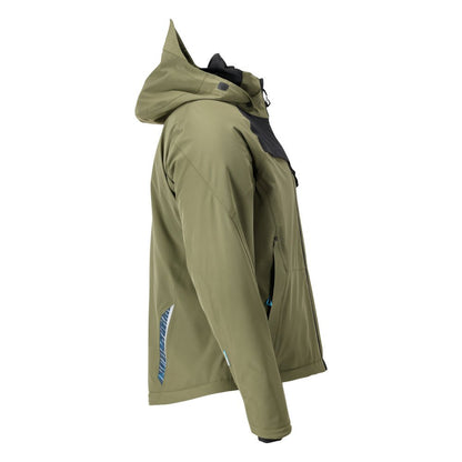 Giacca invernale con CLIMASCOT®, giacca invernale impermeabile, verde muschio/nero