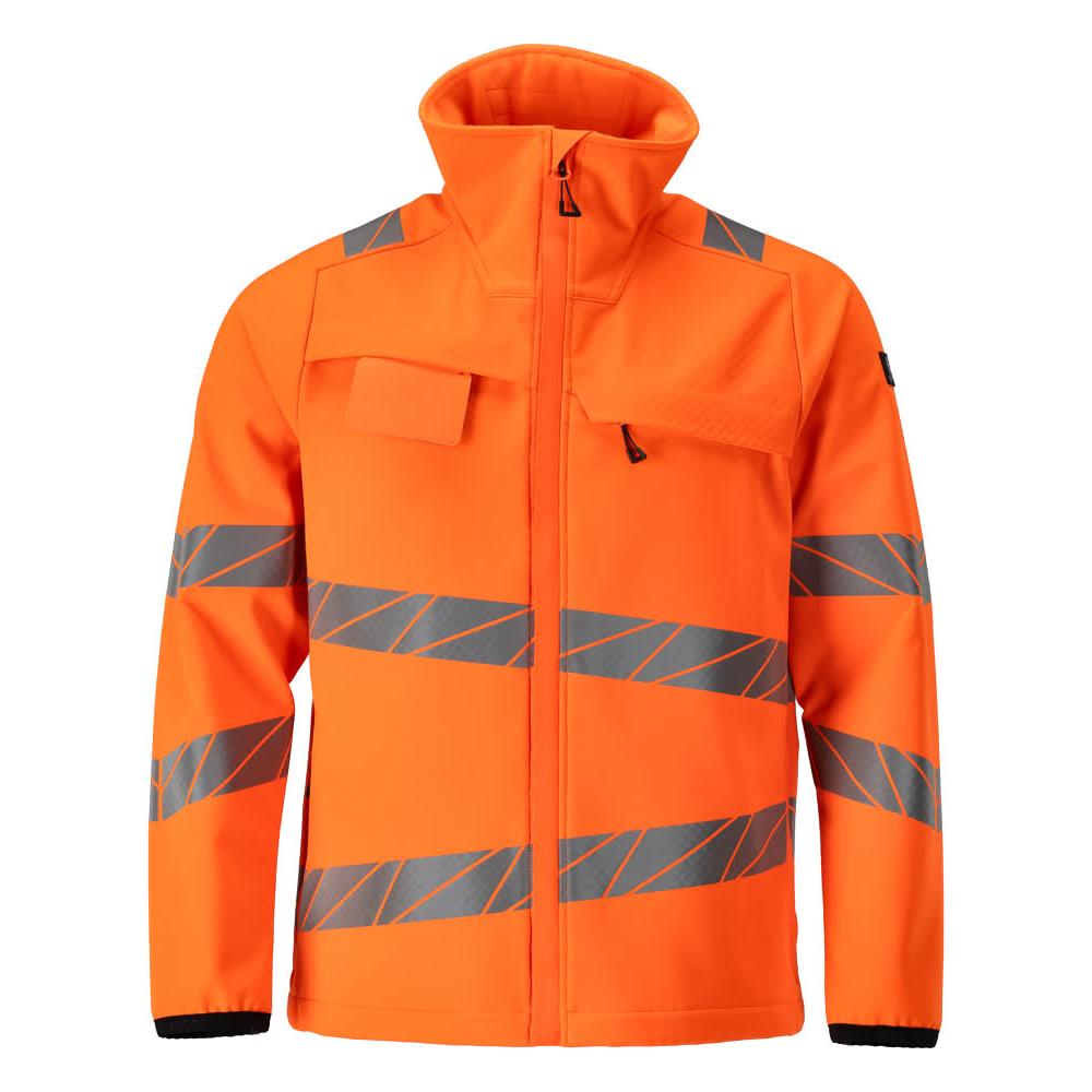 Giacca softshell Giacca softshell, colore arancione ad alta visibilità