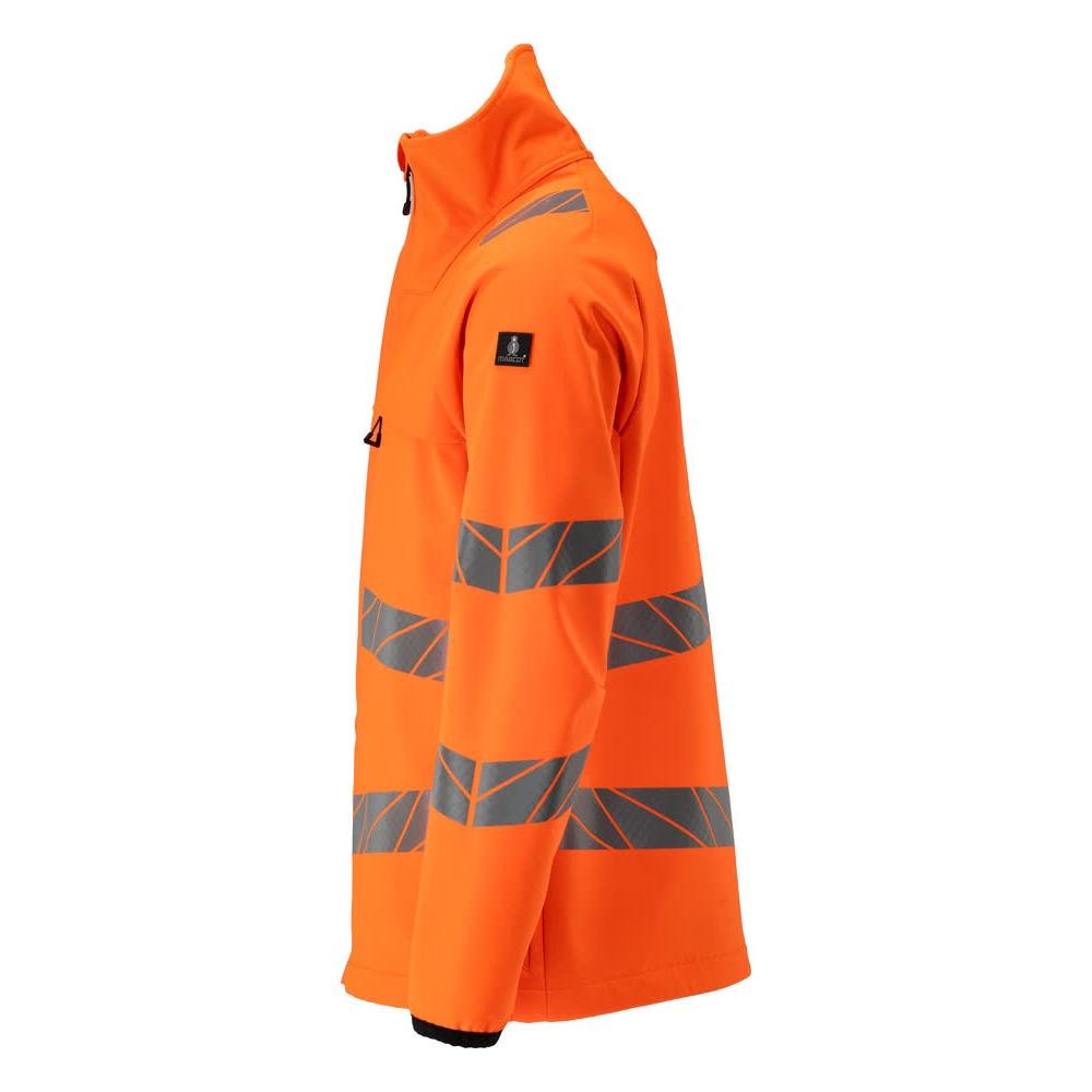 Giacca softshell Giacca softshell, colore arancione ad alta visibilità