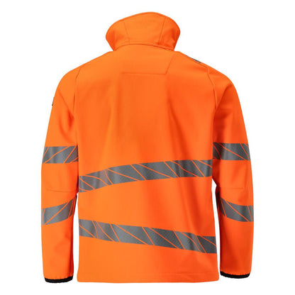 Giacca softshell Giacca softshell, colore arancione ad alta visibilità