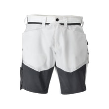 Shorts, pantaloncini leggeri, bianco/grigio antracite