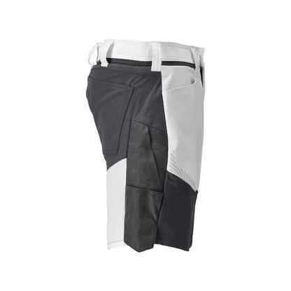 Shorts, pantaloncini leggeri, bianco/grigio antracite
