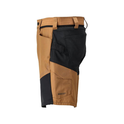 Pantaloncini, pantaloncini leggeri, marrone nocciola/nero
