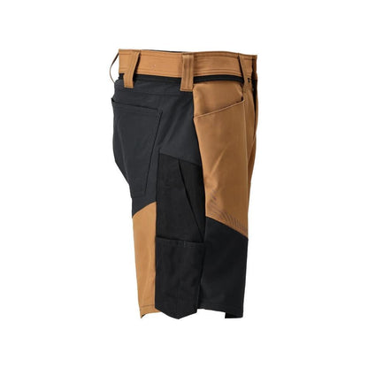 Pantaloncini, pantaloncini leggeri, marrone nocciola/nero