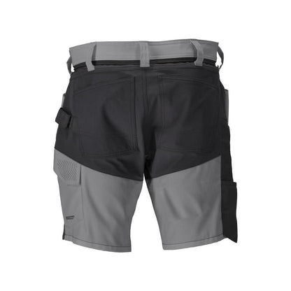 Shorts, pantaloncini leggeri, grigio antracite/nero