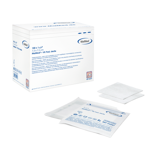MaiMed-VK Pad, medicazione per ferite, non adesiva, sterile