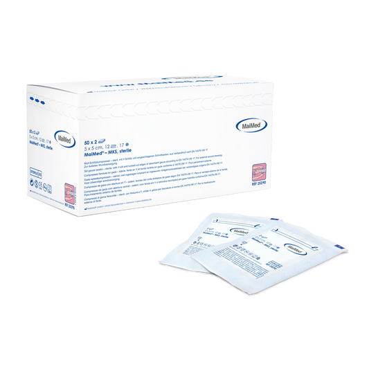 Compresse con fessura di garza sterile MaiMed-MKS