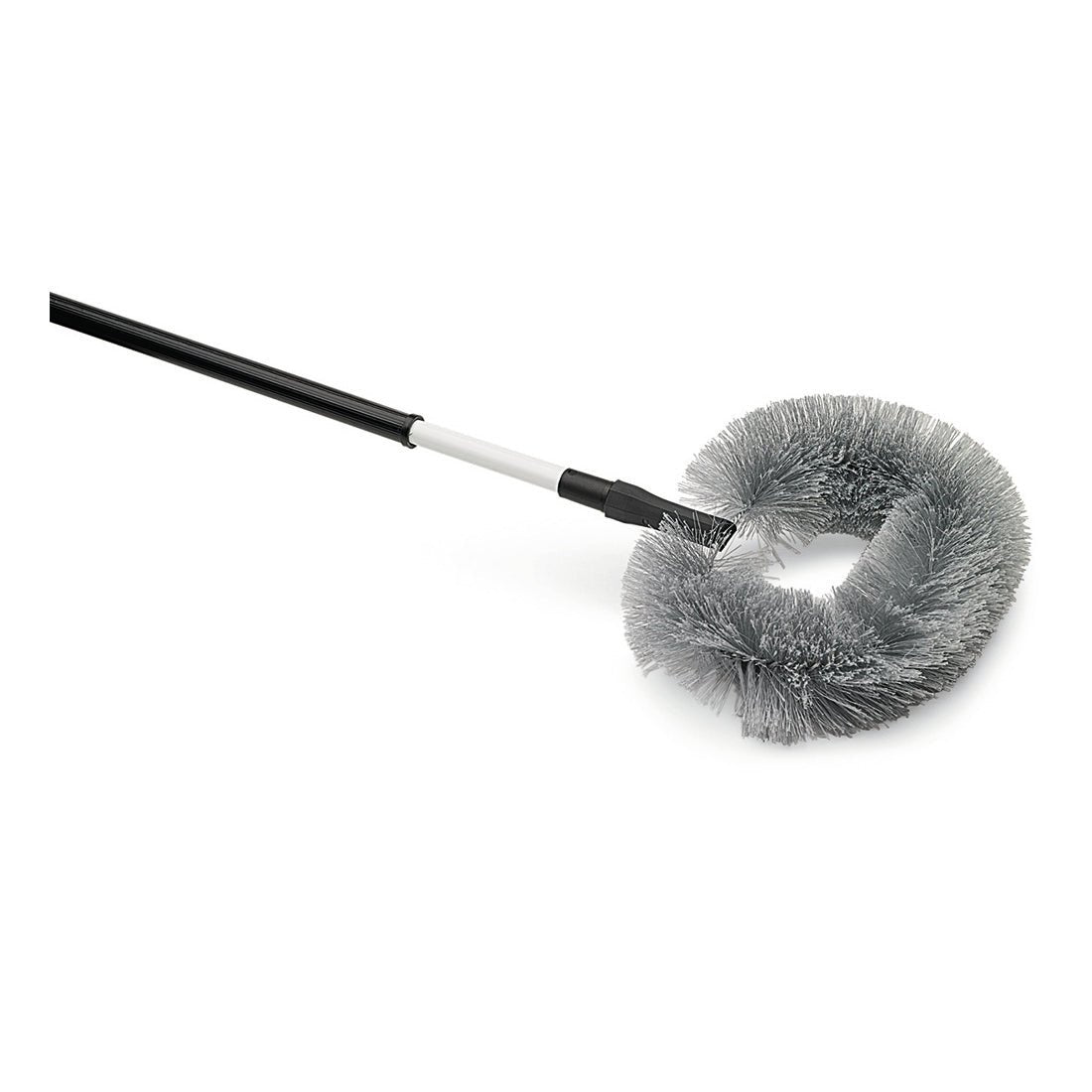 La Nölle Profi Brush Staubbiene ovale con manico telescopico fino a 170 cm, sintetica di Nölle Profi Brush Bürsten- & Pinseltechnik e.K., dispone di setole sintetiche rigide e un manico estensibile, raffigurata su uno sfondo bianco semplice.