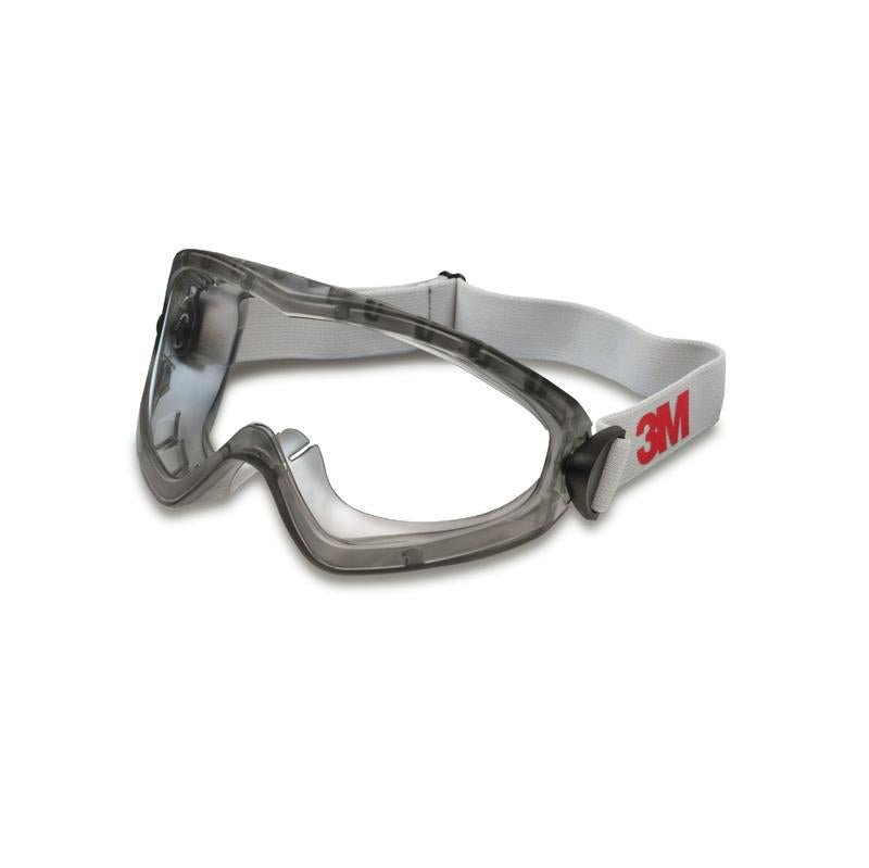 Occhiali di sicurezza 3M™ a visione completa serie 2890, ventilazione indiretta, rivestimento antigraffio/antiappannamento, lenti in policarbonato trasparente, 2890 | Confezione (1 pezzo)