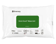 Diversey Oxivir® Excel pulire gli asciugamani di disinfezione con una vasta gamma di effetti | Pacchetto (100 asciugamani)