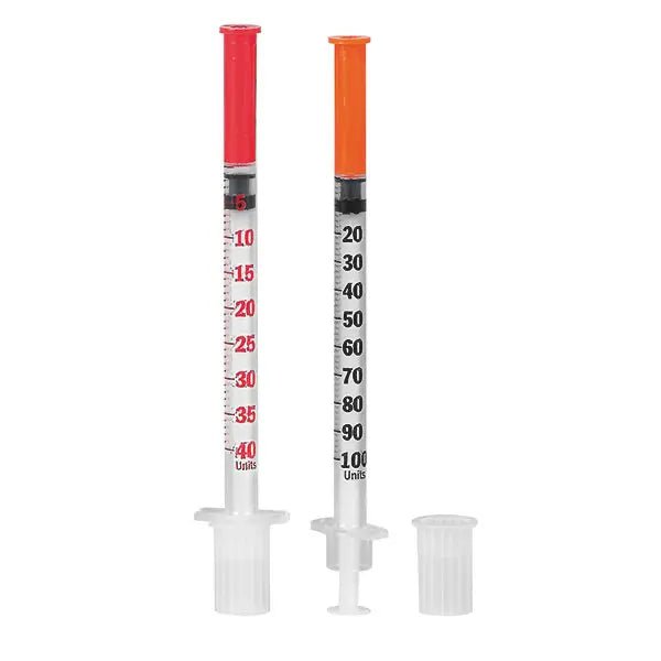 Siringa da insulina Micro-Fine Plus | Confezione (100 pezzi)
