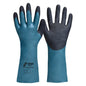 NITRAS GREEN BARRIER GRIP, guanti di protezione chimica, petrolio / nero