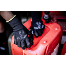 Guanti in nylon NITRAS, neri