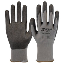 NITRAS NYLOFLEX, guanti da montaggio, grigio/nero