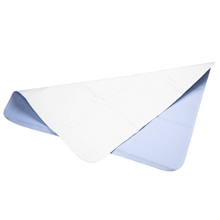 Cuscino protettivo per letto AMPri MED-COMFORT lavabile 75 x 90 cm, blu/bianco | Confezione (1 pezzo)